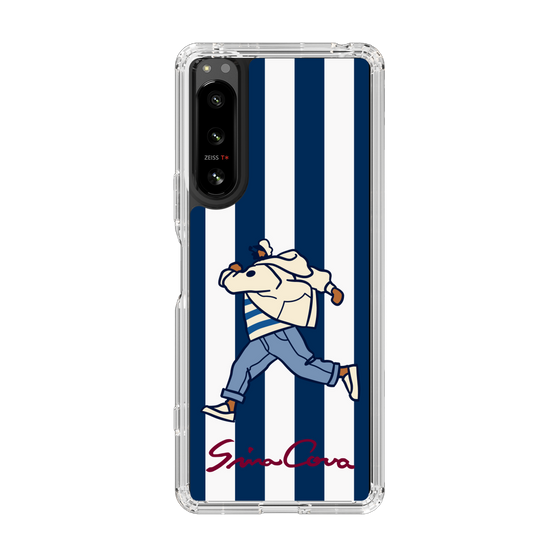 Slim Protection Case［ SINA COVA - Stripe ］