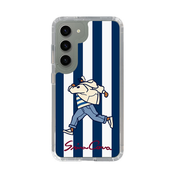 Slim Protection Case［ SINA COVA - Stripe ］