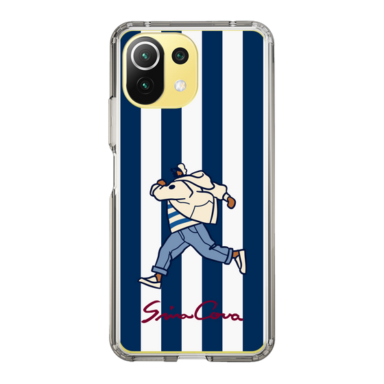 Slim Protection Case［ SINA COVA - Stripe ］
