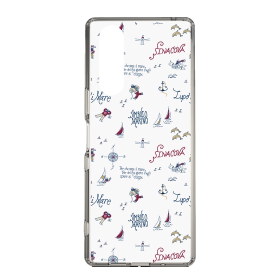 Slim Protection Case［ SINA COVA - All over Print ］