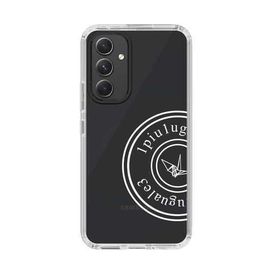 Slim Protection Case for Samsung Galaxy A54 5G［ 1PIU1UGUALE3 - crane - White ］