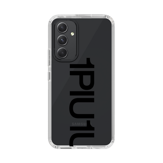 Slim Protection Case for Samsung Galaxy A54 5G［ 1PIU1UGUALE3 - Logo Bold - Black ］