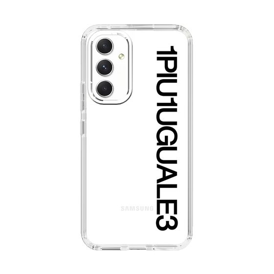 Slim Protection Case for Samsung Galaxy A54 5G［ 1PIU1UGUALE3 - Logo - Black ］
