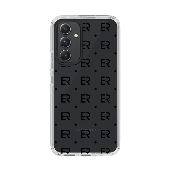 Slim Protection Case［ EVRIS - Monogram - Black ］
