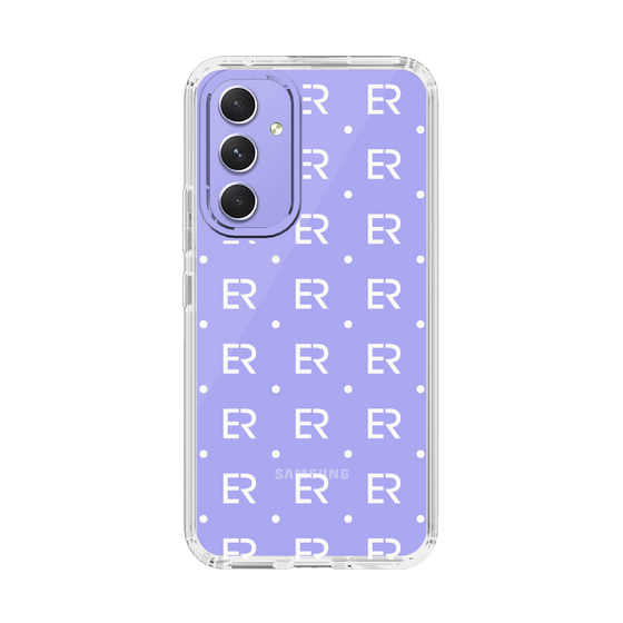 Slim Protection Case［ EVRIS - Monogram - White ］