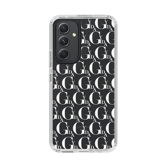 Slim Protection Case［ GYDA - Monogram - White ］