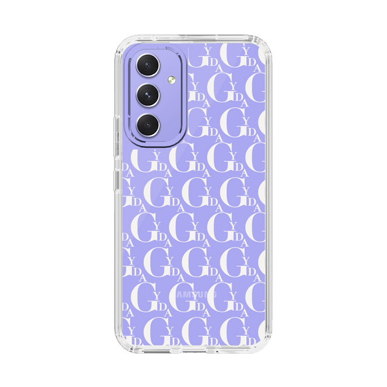 Slim Protection Case［ GYDA - Monogram - White ］