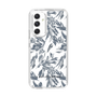 Slim Protection Case［ LAGUNAMOON - BotanicalJacquard - Clear×Black ］
