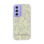 Slim Protection Case［ LAGUNAMOON - BotanicalJacquard - White×Beige ］