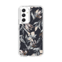 Slim Protection Case［ LAGUNAMOON - NuanceFlower - Navy ］