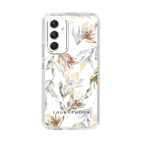 Slim Protection Case［ LAGUNAMOON - NuanceFlower - Clear ］