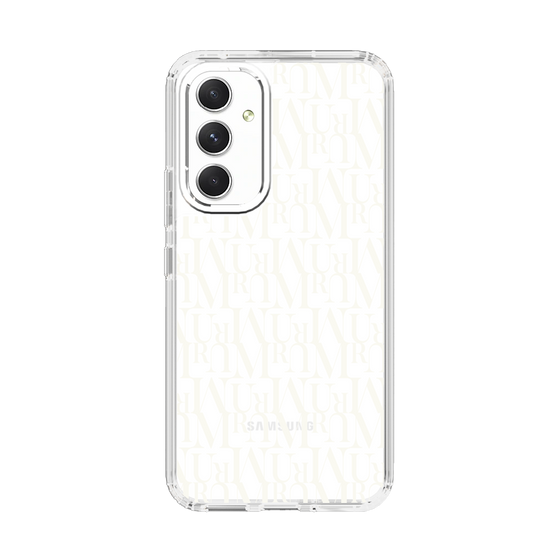 Slim Protection Case［ MURUA - Monogram - White ］