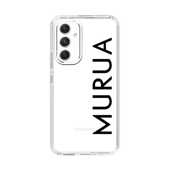 Slim Protection Case［ MURUA - Logo - Black ］