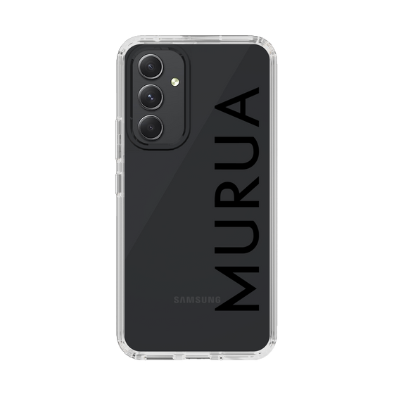 Slim Protection Case［ MURUA - Logo - Black ］