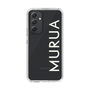Slim Protection Case［ MURUA - Logo - White ］