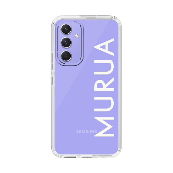 Slim Protection Case［ MURUA - Logo - White ］