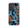 Slim Protection Case［ MURUA - Art print - Black × Orange ］