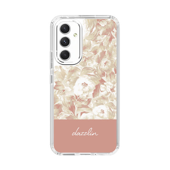 Slim Protection Case［ dazzlin - PaintFlower - Pink ］