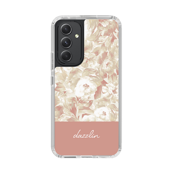 Slim Protection Case［ dazzlin - PaintFlower - Pink ］