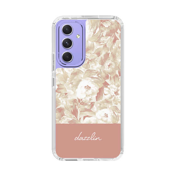 Slim Protection Case［ dazzlin - PaintFlower - Pink ］