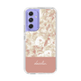 Slim Protection Case［ dazzlin - PaintFlower - Pink ］