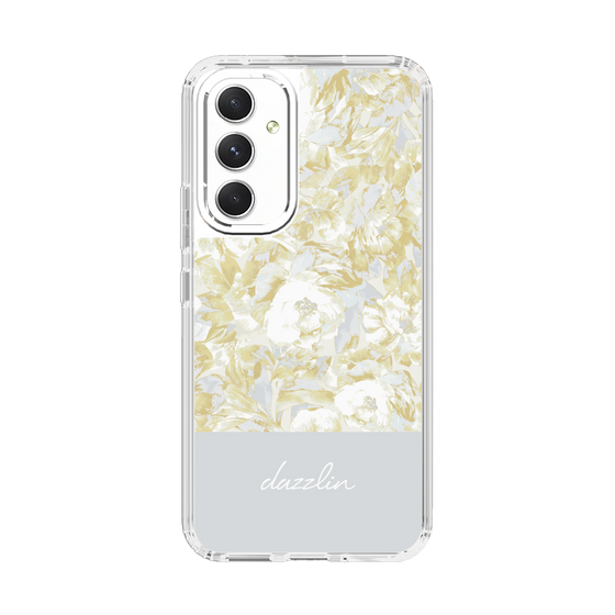 Slim Protection Case［ dazzlin - PaintFlower - Light Blue ］