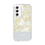 Slim Protection Case［ dazzlin - PaintFlower - Light Blue ］