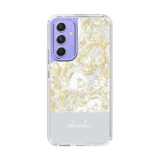 Slim Protection Case［ dazzlin - PaintFlower - Light Blue ］