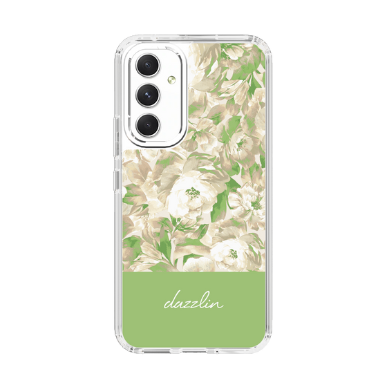 Slim Protection Case［ dazzlin - PaintFlower - Green ］