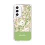 Slim Protection Case［ dazzlin - PaintFlower - Green ］