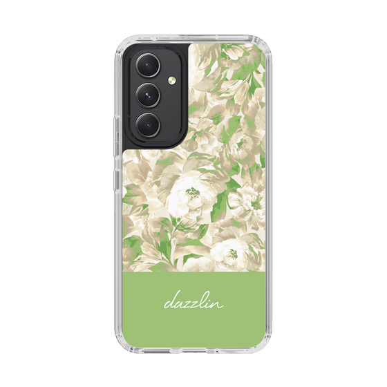 Slim Protection Case［ dazzlin - PaintFlower - Green ］