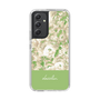 Slim Protection Case［ dazzlin - PaintFlower - Green ］