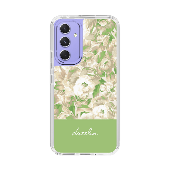 Slim Protection Case［ dazzlin - PaintFlower - Green ］