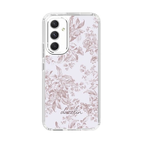 Slim Protection Case［ dazzlin - ToneFlower - Pink ］