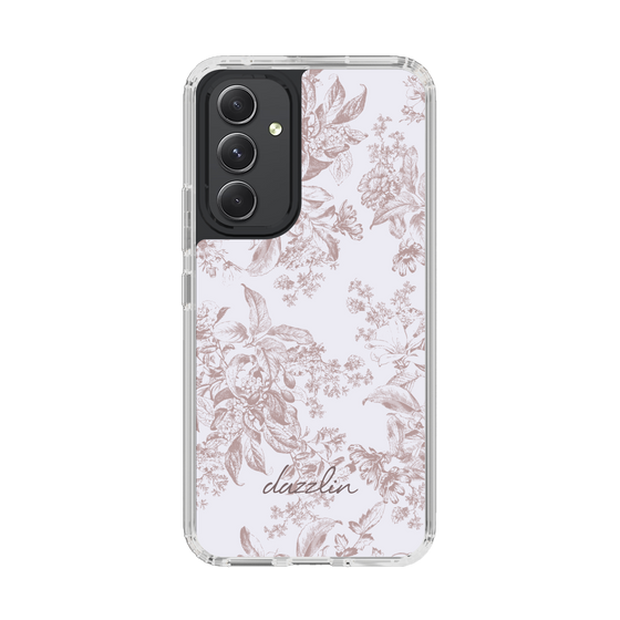 Slim Protection Case［ dazzlin - ToneFlower - Pink ］