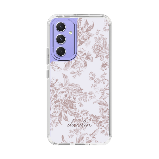 Slim Protection Case［ dazzlin - ToneFlower - Pink ］