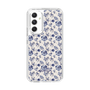 Slim Protection Case［ dazzlin - BlueFlower - Beige ］
