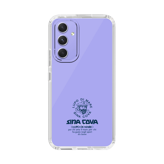 Slim Protection Case［ SINA COVA - Logo - Navy ］