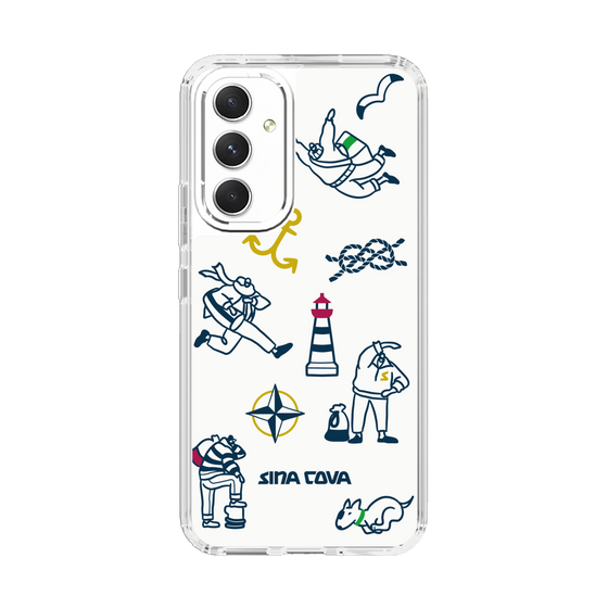 Slim Protection Case［ SINA COVA - Marine Art ］