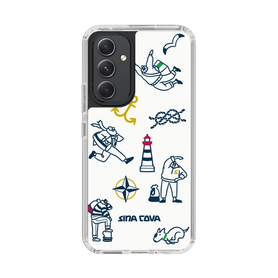 Slim Protection Case［ SINA COVA - Marine Art ］