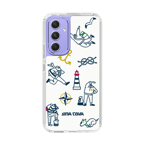 Slim Protection Case［ SINA COVA - Marine Art ］