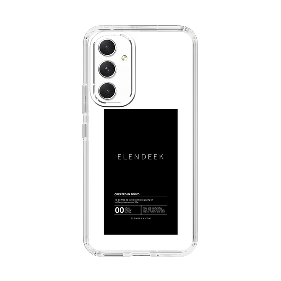 Slim Protection Case［ ELENDEEK - Logo Sticker - Black ］