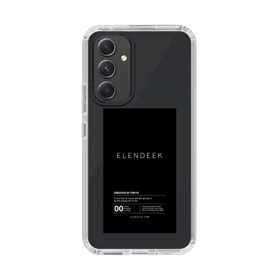 Slim Protection Case［ ELENDEEK - Logo Sticker - Black ］