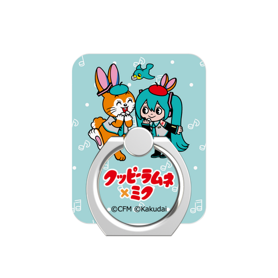 Phone Ring［ Hatsune Miku × Kuppy Ramune – Hatsune Miku × Kuppy – Chibi Illustration ］
