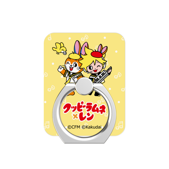 Phone Ring［ Hatsune Miku × Kuppy Ramune – Kagamine Len × Kuppy – Chibi Illustration ］