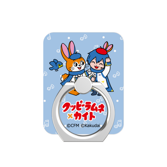 Phone Ring［ Hatsune Miku × Kuppy Ramune – KAITO × Kuppy – Chibi Illustration ］